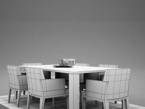 dinning06 3D 모델