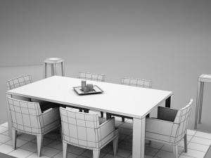 dinning06 3D 모델