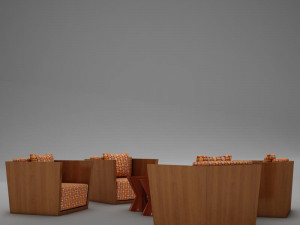 tropical living chair modern tropic2 3Dモデル