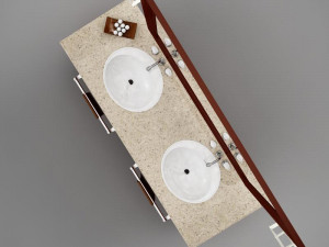 high def bathroom sink collection Modelo 3D