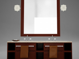 high def bathroom sink collection Modelo 3D