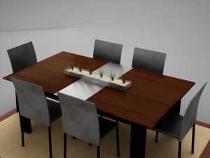dinning2 3D 模型