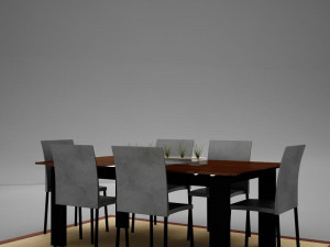 dinning2 3D 模型