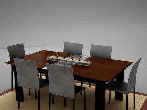 dinning2 3D 模型
