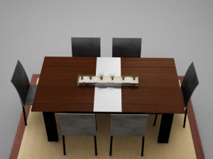 dinning2 3D 模型