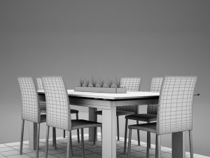 dinning2 3D 模型