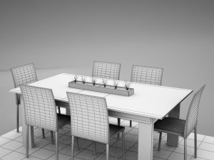 dinning2 3D 模型