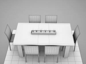 dinning2 3D 模型