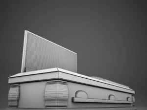 high def all wood boxcoffin 3D Model