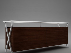 modern dining room buffet table 3Dモデル