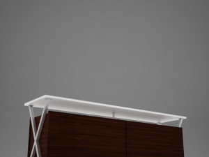 modern dining room buffet table 3D Model