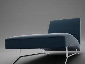 lounge chair02 3D Model