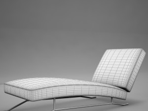 lounge chair02 3D Model