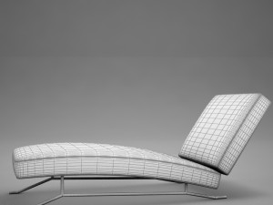 lounge chair02 3D Model