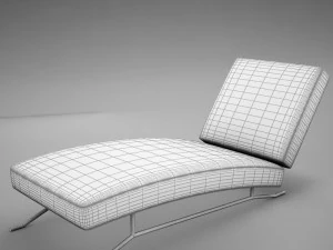 lounge chair02 3D Model