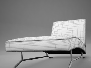lounge chair02 3D Model