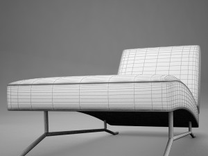 lounge chair02 3D Model