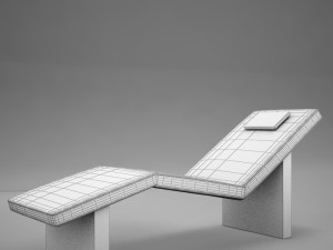 lounge chair01 3D Модель