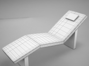 lounge chair01 3D Модель