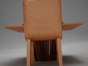 table chairs Model 3D