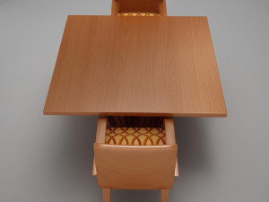 table chairs Model 3D