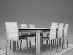dinning05 3D-Modell
