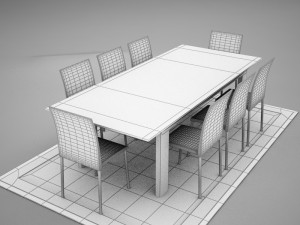 dinning05 3D-Modell