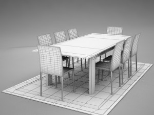 dinning05 3D-Modell