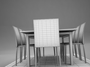 dinning05 3D-Modell