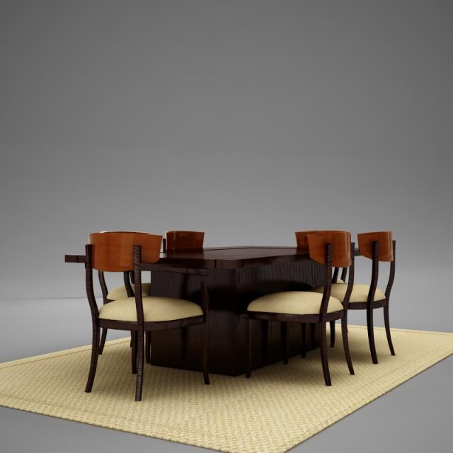 dinning03 3Dモデル .c4d .max .obj .3ds .fbx .stl .blend 