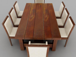 dinning table 3Dモデル