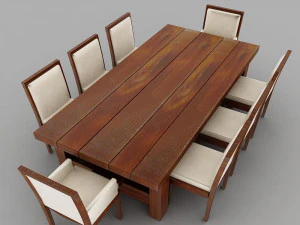 dinning table 3D Model