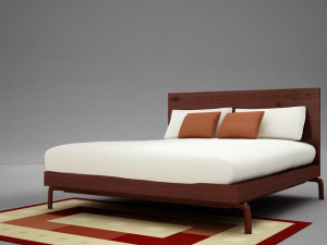 bed 02 Modèle 3D