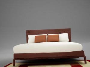 bed 02 3D मॉडल