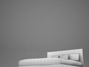 bed 02 3D मॉडल