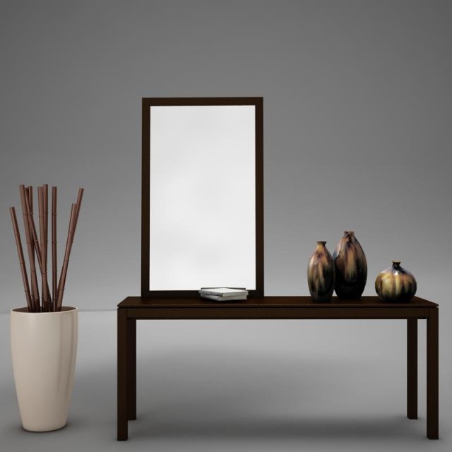 dresser 3D-Modell .c4d .max .obj .3ds .fbx .stl .blend 