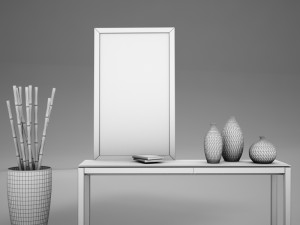 dresser 3D-Modell
