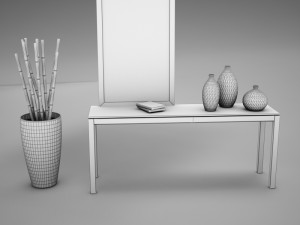 dresser 3D-Modell