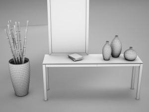 dresser 3D-Modell