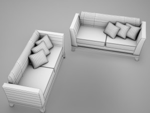couches files 3D Модель