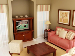 living pink 3D Model