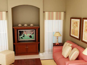 living pink 3D Model