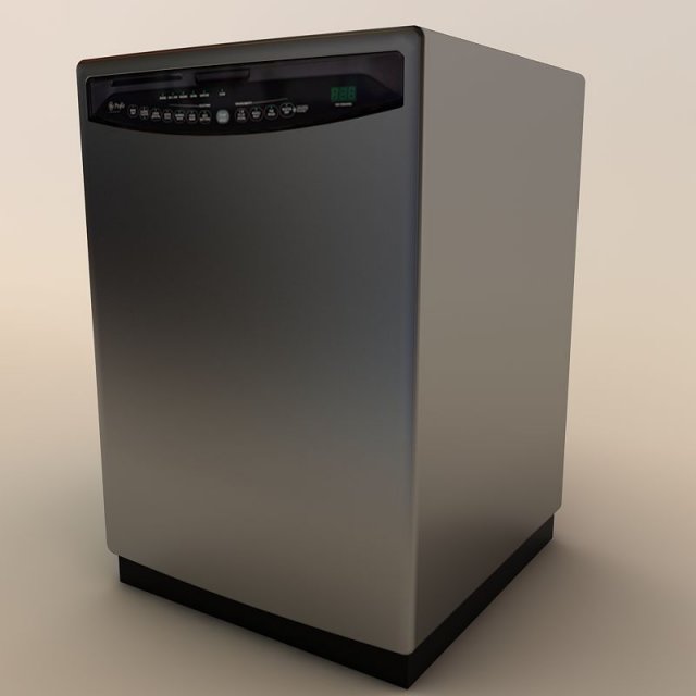 dishwasher Modèle 3D .c4d .max .obj .3ds .fbx .stl .blend