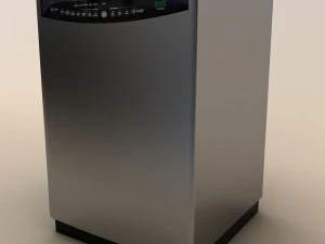 m&aacute;quina de lavar lou&ccedil;a Modelo 3D