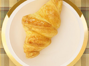 croissant Modèle 3D
