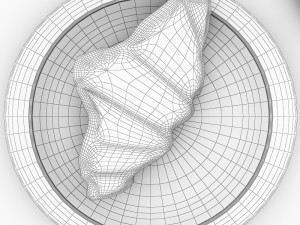 croissant Modèle 3D