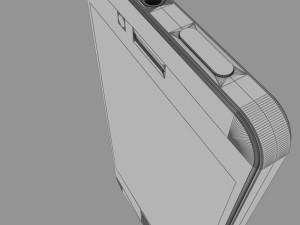 low cost high def iphone 4g black white Modelo 3D