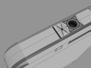 low cost high def iphone 4g black white Modelo 3D