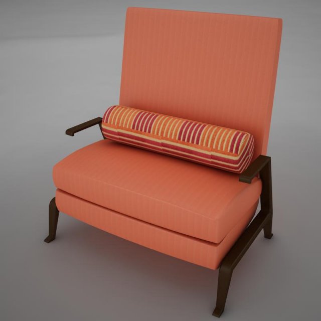 chair modern tropic clasic 3D Model .c4d .max .obj .3ds .fbx .stl .blend 