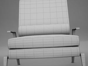 chair modern tropic clasic 3D Model